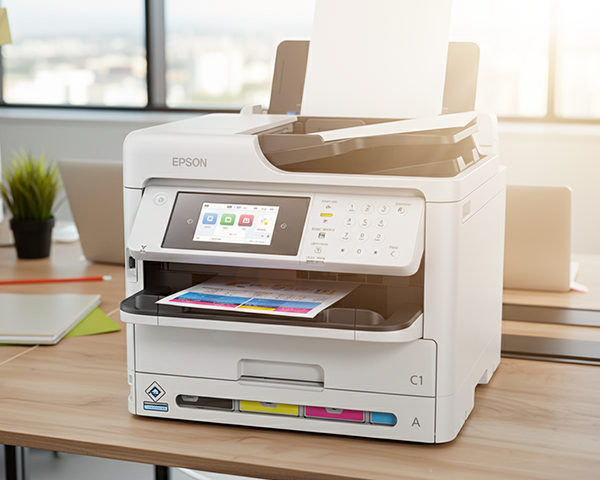 Impressora Epson C5810 otimizando a gestão de documentos no escritório