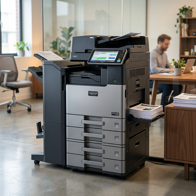 Conjunto de impressoras laser corporativas para grandes volumes